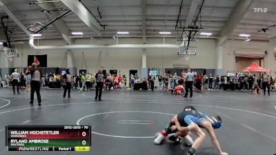 70 lbs Quarterfinal - William Hochstetler, Warhawks vs Ryland Ambrose, Panthers
