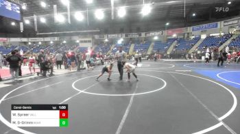 100 lbs Consolation - Wyatt Spreer, Valley WC vs Maddox Gonzales-Grimm, Bear Cave WC