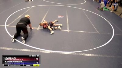84 lbs Round 1 - Levi Fraley, Forest Lake Wrestling Club vs Bode Hutchinson, Grand Rapids Screaming Yetis Wrestling Club