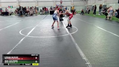 68-72 lbs Round 2 - Logan Nuzum, Felix Wrestling Academy vs Reid Baldwin, Revolution Elite