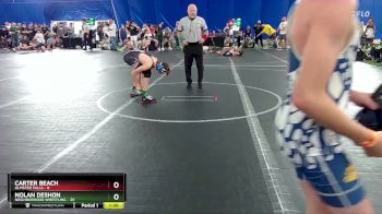 88 lbs Round 1 (8 Team) - Nolan Deshon, Neighborhood Wrestling vs Carter Beach, Olmsted Falls