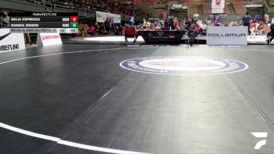 Quarters - Tatiana Chavarin, Ayala High School Wrestling vs Kayla Zeidler, Petaluma Wrestling Club