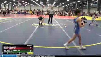 64 lbs Round 2 - Ethan Krausz, Midwest Maniacs vs Thomas Lesselyong, Morris Fitness