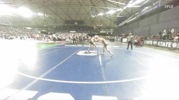 Boys 1A 157 lbs Cons. Round 2 - Gage Puckett, Chelan vs Luke DesRoches, Riverside