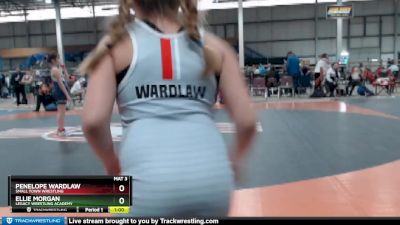 66-75 lbs Round 3 - Penelope Wardlaw, Small Town Wrestling vs Ellie Morgan, Legacy Wrestling Academy