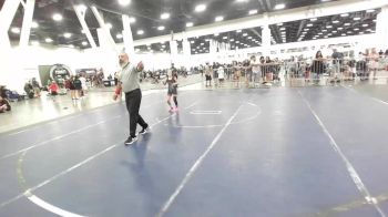 80 lbs Consolation - Nayeli Chavez, Yucaipa Thunder WC vs Ruby Encinas, Dog Pound WC