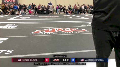 Khaled Salazar vs Maximus Cooperman 2025 ADCC Orlando Open/Youth Trials