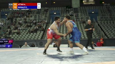 130 kg Qualification - Aden Attao, USA vs Riza Kayaalp, TUR