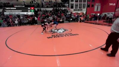 144 lbs Semifinal - Gavin Woodmancy, St. Charles (EAST) vs Jack Hogan, Chicago (ST. RITA)