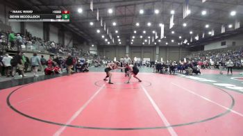 190 lbs Champ. Round 2 - Devin Mccolloch, Sand Springs vs Isaac Ward, Fort Osage