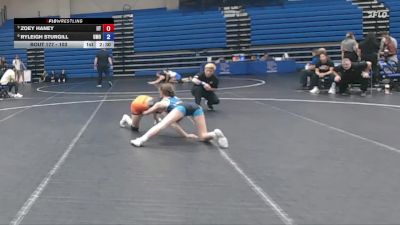 103 lbs Quarterfinal - Zoey Haney, Indiana Tech vs Ryleigh Sturgill, Unattached