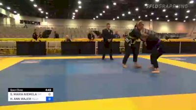 SEIJA MARIA NIEMELA vs HEATHER ANN WAJER 2022 World Master IBJJF Jiu-Jitsu Championship