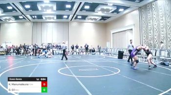 175 lbs Consolation - Komiki Manumaleuna, Teine Malosi vs Destiny Gil, Salinas HS