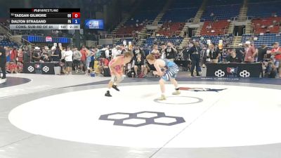 132 lbs Cons. Sub-rd Of 64 - Taegan Gilmore, Ohio vs Dalton Stragand, Pennsylvania