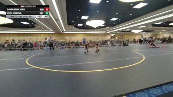 58 lbs Final - Samantha Ham, Nebraska Wr Ac vs Joey Garcia, Omp WC
