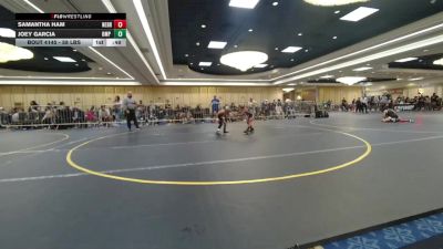 58 lbs Final - Samantha Ham, Nebraska Wr Ac vs Joey Garcia, Omp WC