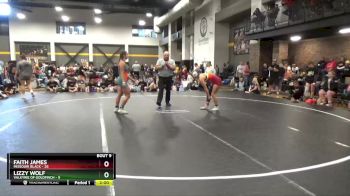 142 lbs Round 3 (6 Team) - Lizzy Wolf, Valkyrie Of Goldfinch vs Faith James, Missouri Black