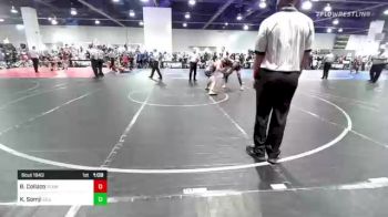 160 lbs Consi Of 16 #1 - Brandon Collazo, Team Quest vs Kumayl Somji, Silverback WC