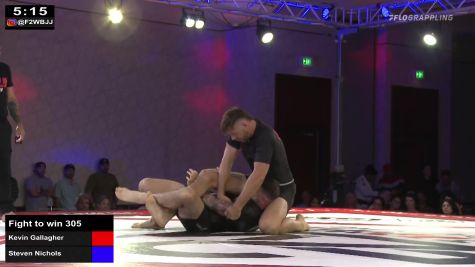Steven Nichols vs Kevin Gallagher 2026 Fight to Win 305
