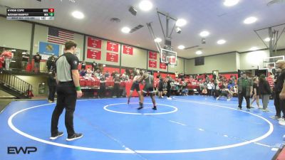 215 lbs 3rd Place - Kyron Cope, Muskogee vs Nathan Rampey, McAlester