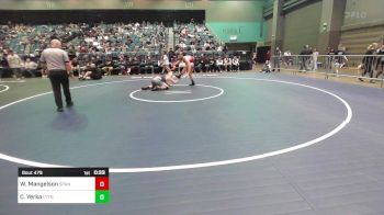 157 lbs Consi Of 64 #2 - Wyatt Mangelson, Spanish Fork vs Conner Yerka, Layton