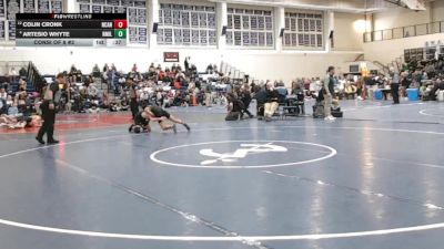 120 lbs Consi Of 8 #2 - Colin Cronk, New Canaan vs Artesio Whyte, New Milford