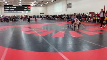 189 lbs Champ. Round 1 - Austin Gruis, Worthington vs Ryan Schlaak, New Richland-H-E-G
