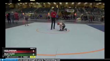 106 lbs Round 3 (4 Team) - Riley Flack, 3A La Pine vs Alex Shipman, 3A Yamhill Carlton