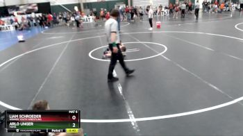 98 lbs Cons. Semi - Arlo Unger, Yuma vs Liam Schroeder, Winner Youth Wrestling