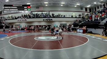 157 lbs Round 1 (16 Team) - Xavier Edmerson, Bremen vs Preston Russell, Jasper County