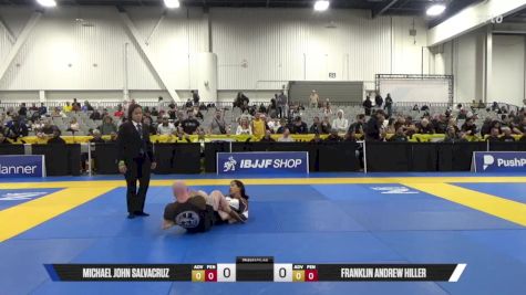Franklin Andrew Hiller vs Michael John Salvacruz 2025 World IBJJF Jiu-Jitsu No-Gi Championship