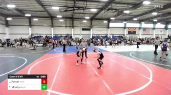 73 lbs Consi Of 8 #2 - Liam Patton, Desert Dogs WC vs Canyon Montijo, Payson WC