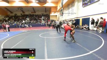 120 lbs Semifinal - Fiston Niyomugabo, Arizona Lutheran HS vs JOSE MORENO, Antelope Union