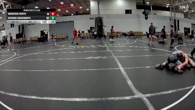 140 lbs Round 5 (6 Team) - Weston Roth, Kardiac Kidz vs Kohen Dejoseph, Wrecking Crew