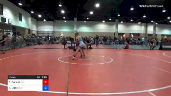 138 kg Final - Cade Parent, Level Up Wrestling Center vs Brandon Cody, Seminole County Wrestling Club