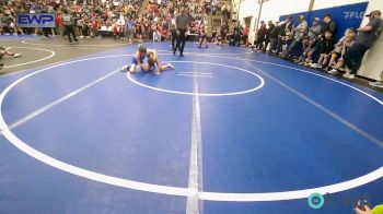 58 lbs Consi Of 4 - Rhett Jones, Tiger Trained Wrestling vs Killian Harbaugh, Black Fox Wrestling Club