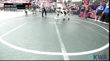 95-90 lbs Rr Rnd 3 - Archer Tilford, Derby Wrestling Club vs Rayden Wishard, Claremore Wrestling Club