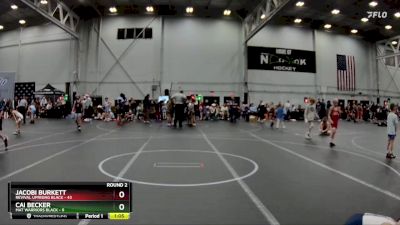 60 lbs Round 2 (4 Team) - Jacobi Burkett, Revival Uprising Black vs Cai Becker, Mat Warriors Black