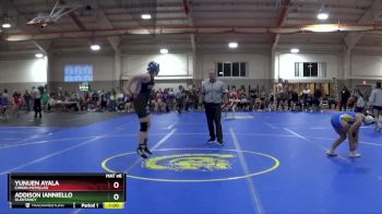 125 lbs Cons. Round 4 - Yunuen Ayala, Canon-McMillan vs Addison Ianniello, OLENTANGY