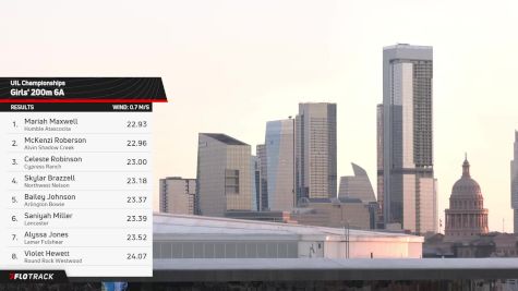 Tate Taylor Runs No. 3 All-Time 200m Mark (20.14) to Win 2025 UIL 6A State Championship | Boys' 200m 6A, Finals 1