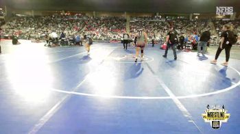 G5A-140 lbs Quarterfinal - Kylei Gokey, TECUMSEH (Girls) vs Alexi Valencia, PERRY (Girls)