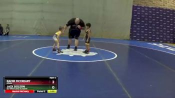 41 lbs Round 2 - Ramir McCreary, NWAA vs Jack Dolson, B2 Wrestling Academy