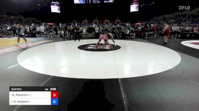 165 lbs Quarters - Alessio Perentin, NJ vs Gunner Holland, FL