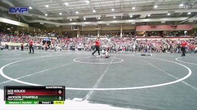64 lbs Quarterfinal - Ace Kolich, Piper vs Jackson Stanfield, Team Lightning