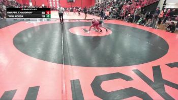 106 lbs Cons. Round 1 - WIll Bousk, Palatine (FREMD) vs Swapnil Chaudhary, MOLINE