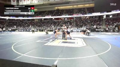 II-215 lbs Quarterfinal - Greyson Meak, Cold Spring Harbor vs Carmine Gerbino, John Glenn