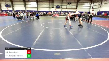 154 lbs Semifinal - Drake Dumont, Mayo Quanchi vs Cooper Theriault -Dinielli, Fisheye