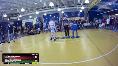 113 lbs Semis & Wb (16 Team) - Issac Robertson, Longwood WC vs LOCHLYN HARRIS, Riverview WC