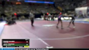 100 lbs Cons. Round 2 - Maddie Dauber, Marceline vs Aniya Coleman, Park Hill South