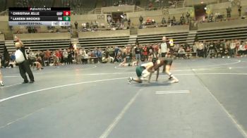 139 Championship Bracket Quarterfinal - Christian Jelle, Grand Rapids vs Landen Brooks, Park